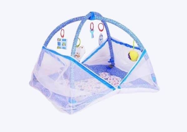 Baby Gym with Mosquito Net and Bedding Set India